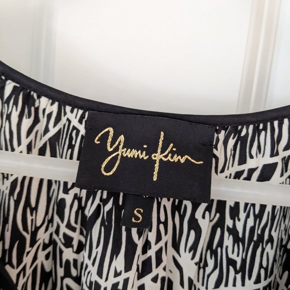 Yumi Kim Tie-Sleeve Silk Blouse - Picture 5 of 6